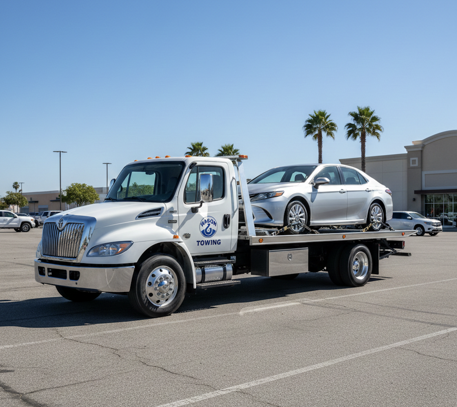 Professional Flatbed Towing Service